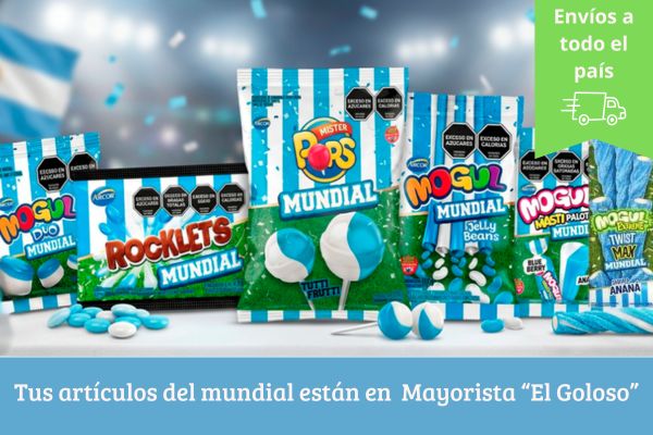 Artículos mayoristas para el Mundial