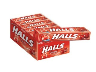 Pastillas Halls Cadbury X12Un Cherry Lyptus