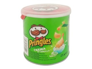 Papas Pringles Chicas 12X37Gr Cebolla  (6331)