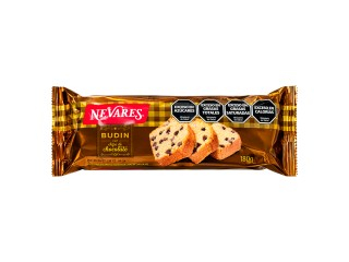 Budin Nevares 15X180Gr Chips Chocolate (296)