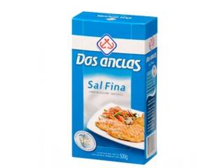 Sal Fina Dos Anclas Caja Estuche 24X500Gr (63200)