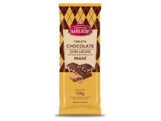 Chocolate Bariloche 10X70Gr Leche C/Mani (B04069