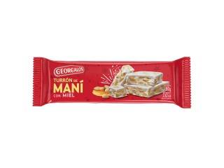 Turron De Mani Georgalos 36X80Gr Miel (1212)