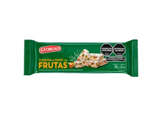 Turron De Mani Georgalos C/Frutas (3401) 36X80G