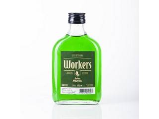 Licor De Menta Worker Petaca 24X200Cc