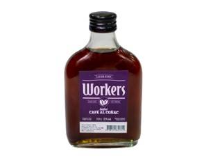 Licor De Café Al Cognac Worker Petaca 24X200Cc