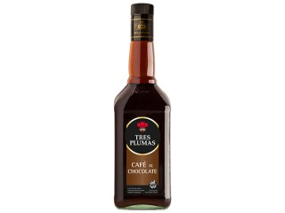 Licor Tres Plumas Botella 6X750Ml Café / Chocolate