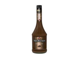 Licor Tres Plumas Botella 6X700Ml Chocolate