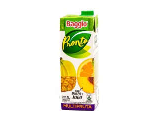Jugo Baggio Pronto 8X1Lt Multifruta
