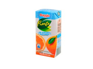Jugo Baggio Pronto 18X200Cc Naranja S/Azucar