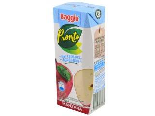 Jugo Baggio Pronto 18X200Cc Manzana S/Azucar