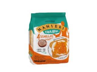 Tostadas Manieri 12X200Gr Equil.4 Semillas (063)
