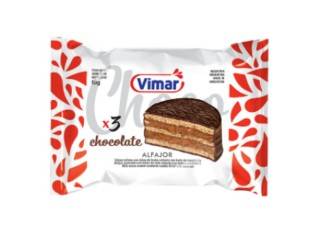 Alfajor Vimar Triple 24X60Gr Negro