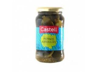 Pepino Agridulce Castell Frasco 6X220Gr (9216)