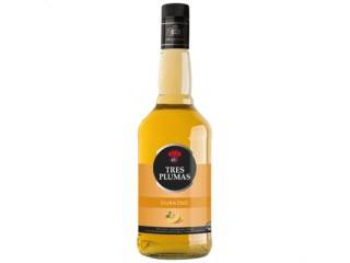 Licor Tres Plumas Botella 6X700Ml Durazno