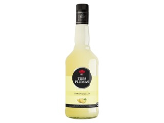 Licor Tres Plumas Botella 6X700Ml Limoncello