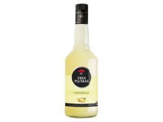 Licor Tres Plumas Botella 6X700Ml Limoncello