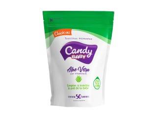Toallas Humedas Candy Baby Clasicas 24X50U Aloe V.
