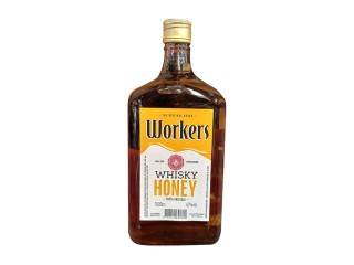 Whisky Workers Honey Botella 6 X 1Lt