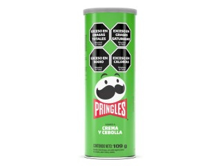 Papas Pringles Nuevas 18X109Gr Cebolla (6324)