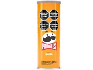 Papas Pringles Nuevas 18X109Gr Queso (6325)