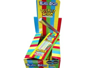 Regaliz Bull Dog Ind 12X12X18G Tutti Acida (8551)