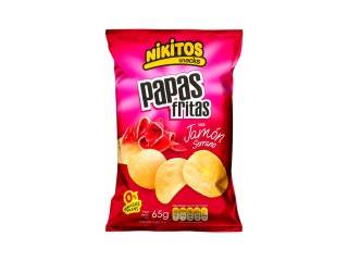Papas Nikitos 30X65Gr Jamon Serrano