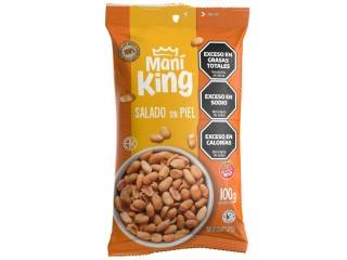 Mani King Frito Salado Pelado 15X100Gr (10154)