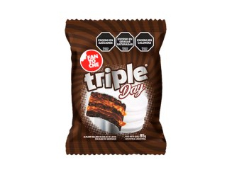 Alfajor Fantoche Triple Day 12X85Gr