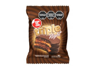 Alfajor Fantoche Triple Night 12X85Gr