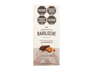 Chocolate Bariloche 10X100Gr Leche C/Alm. (B70001)