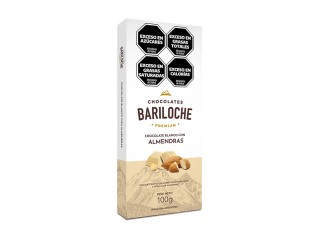 Chocolate Bariloche 10X100Gr Blanco C/Alm (B70002)