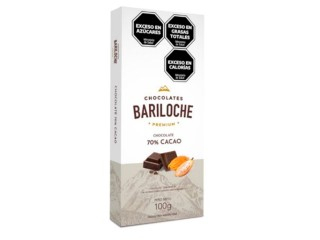 Chocolate Bariloche 10X100Gr 70% Cacao (B70003)