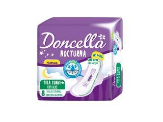 Toallita Doncella Nocturna Violeta 50X8Un (21624)