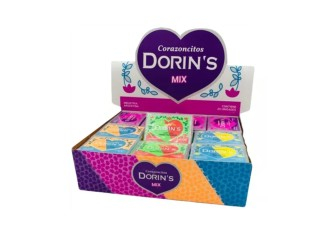 Pastillas Corazoncitos Dorins 12X16Un Mix