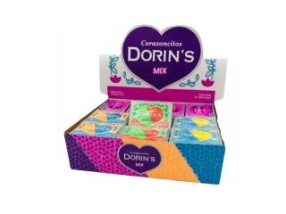 Pastillas Corazoncitos Dorins 12X16Un Mix