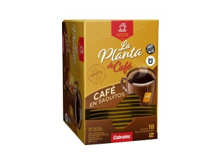 Café La Planta De Café Saquitos 18X18X5Gr (1024)