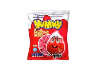 Yummy 12X12X30Gr Frutilla Con Crema