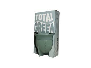 Mate Charro Color Pleno Con Bombilla Verde