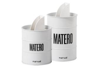Juego Lata Matero Blanco