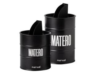 Juego Lata Matero Negro