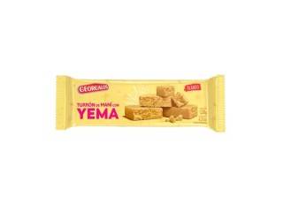 Turron De Mani C/Yema Georgalos 20X120Gr (1305)