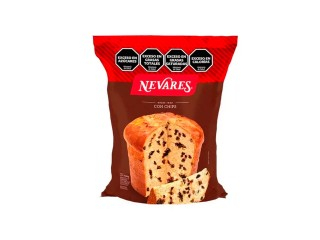 Pan Dulce Nevares 10X500Gr Con Chips