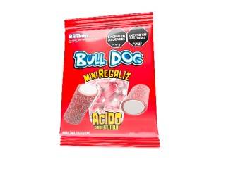 Regaliz Bull Dog Mini Indiv 24X125G Frutill (9014)