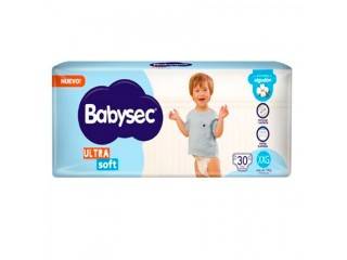 Pañal Babysec Ultra Hiper Pack Xxg 4X30U