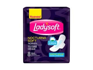 Toallita Ladysoft Nocturna Negra 32X8U