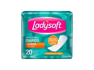 Prot. Diario Ladysoft Clasico Turquesa 30X20U