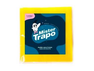 Paño Amar. Multiuso Envas. X1 Mr Trapo 200Un 38X40