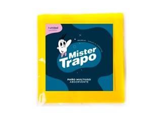 Paño Amar. Multiuso Envas. X3 Mr Trapo 60Un 38X40