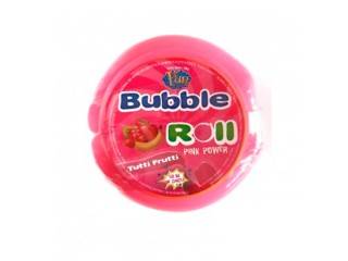 Chicle Bubble Roll Pink Power X8Un Tutti Fruti